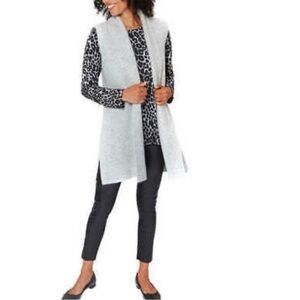 Mario Serrani Heather Gray Knit Vest